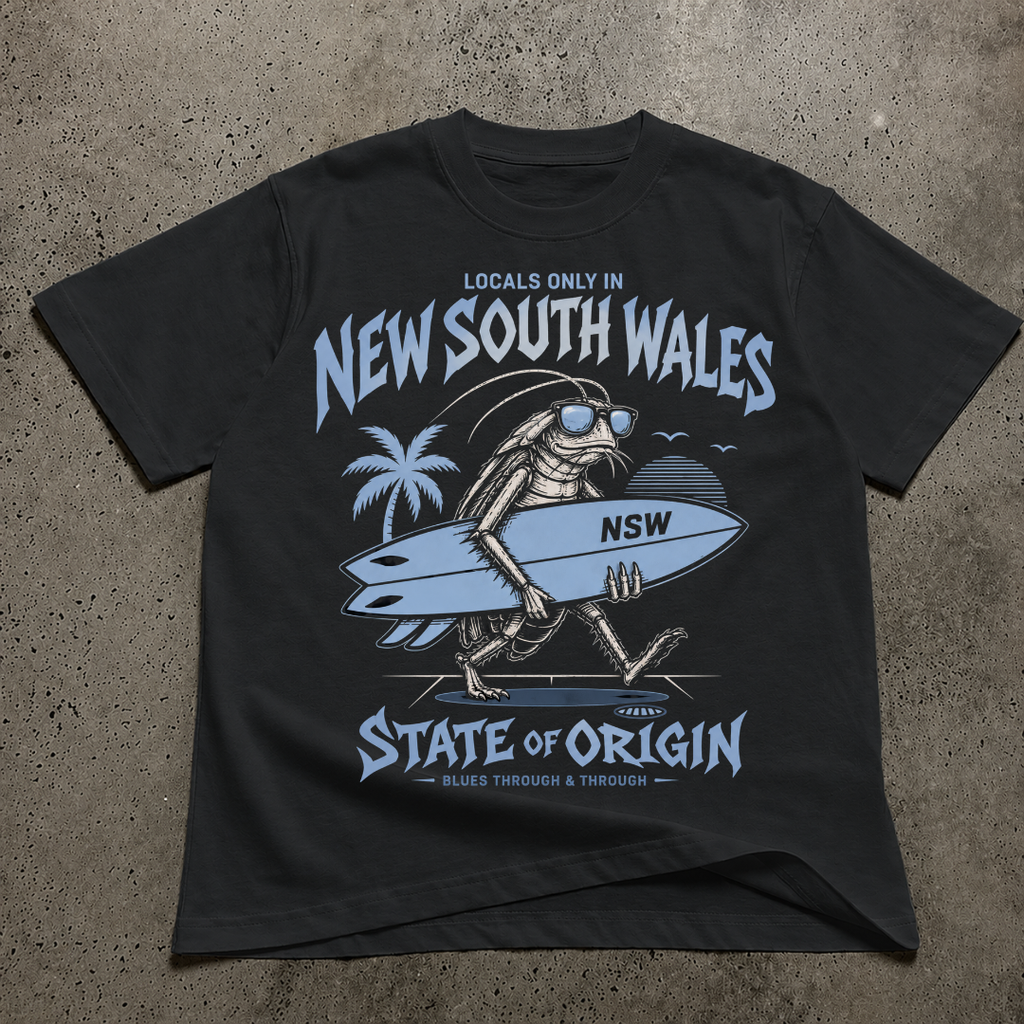 Locals Only  Nsw State Of Origin T-Shirt