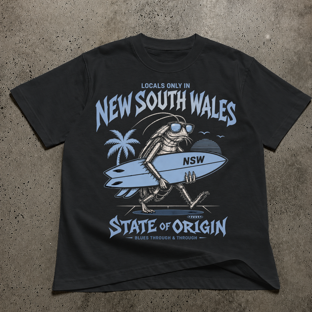 Locals Only  Nsw State Of Origin T-Shirt