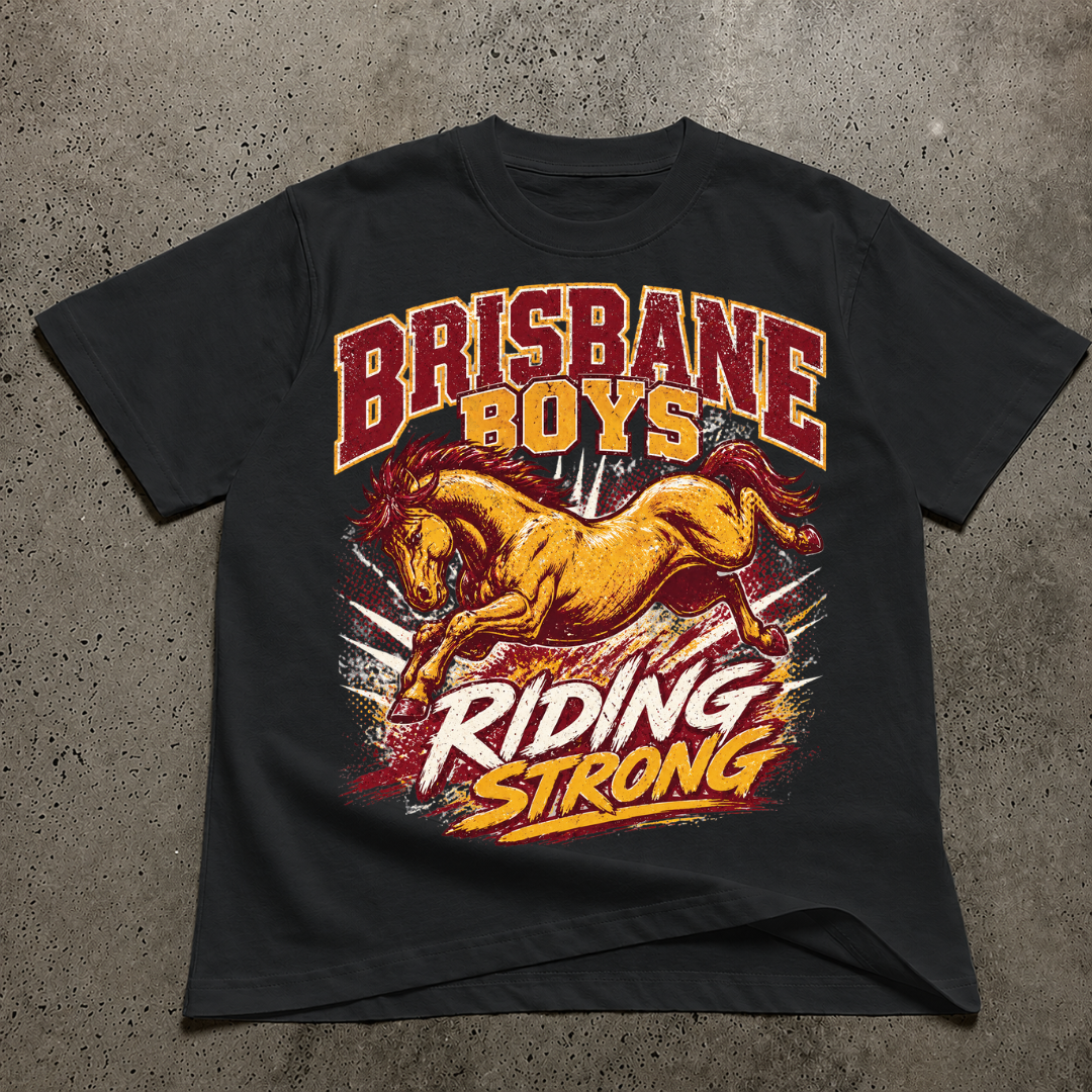 Brisbane Boys Riding Strong T-Shirt