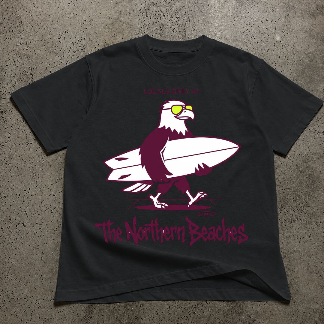 Locals Only At The Northern Beaches  T-Shirt