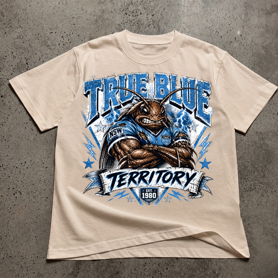 True Blue Cockroach T-Shirt