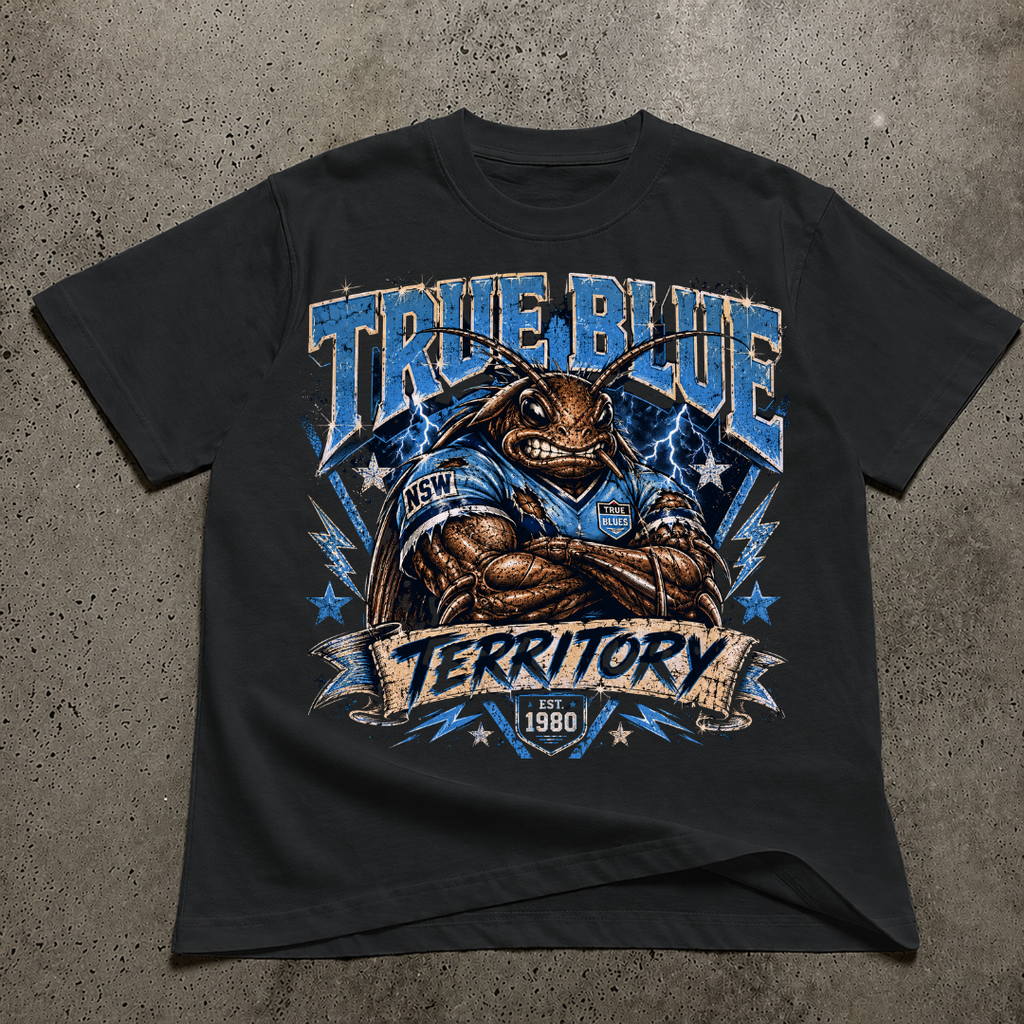 True Blue Cockroach T-Shirt