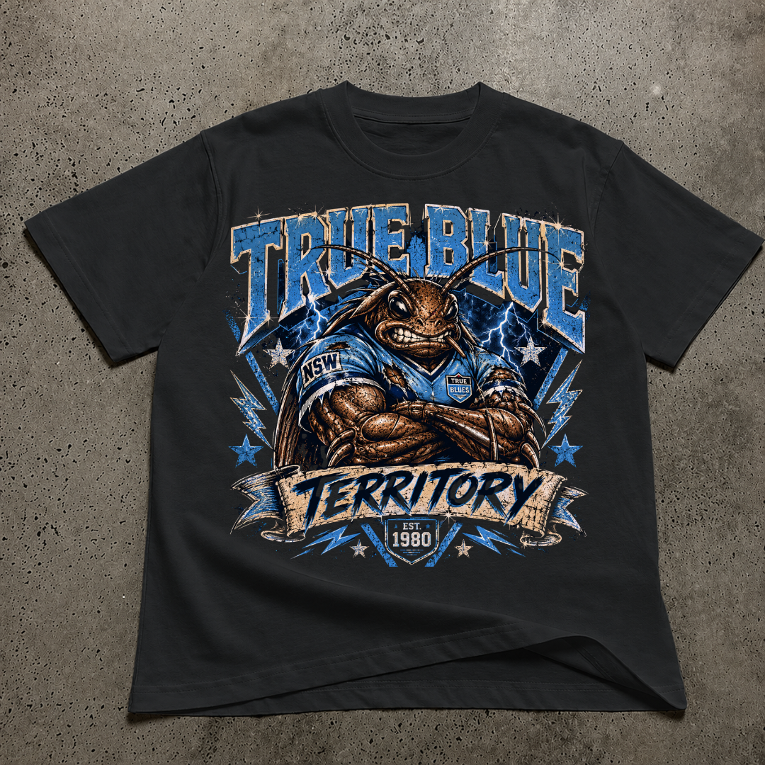True Blue Cockroach T-Shirt