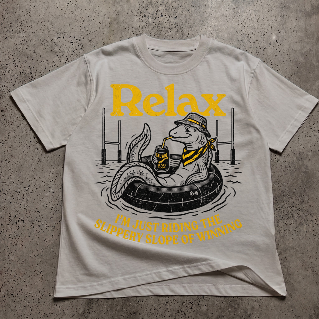 Relax Im Just Riding The Slippery Slope  T-Shirt
