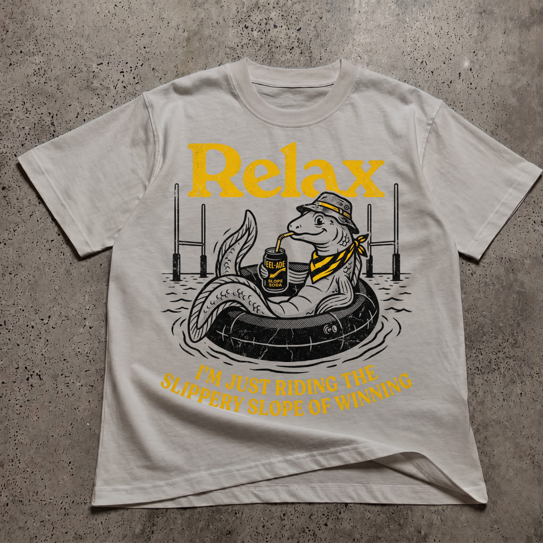 Relax Im Just Riding The Slippery Slope  T-Shirt