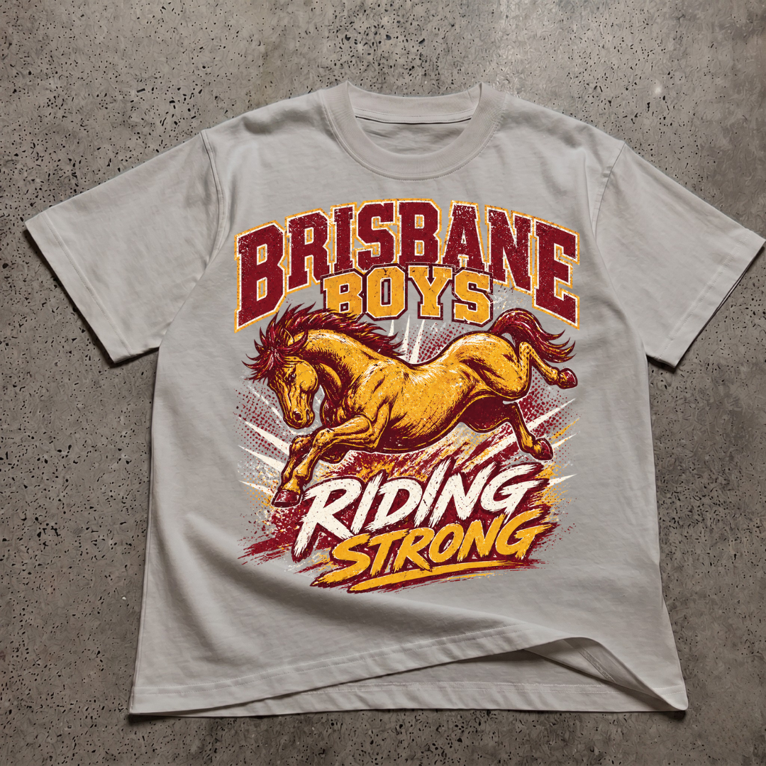 Brisbane Boys Riding Strong T-Shirt