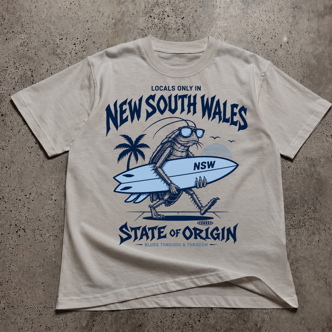 Locals Only  Nsw State Of Origin T-Shirt