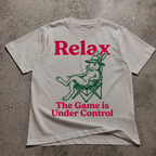 Relax The Game Is Under Control (Rabbit)  T-Shirt