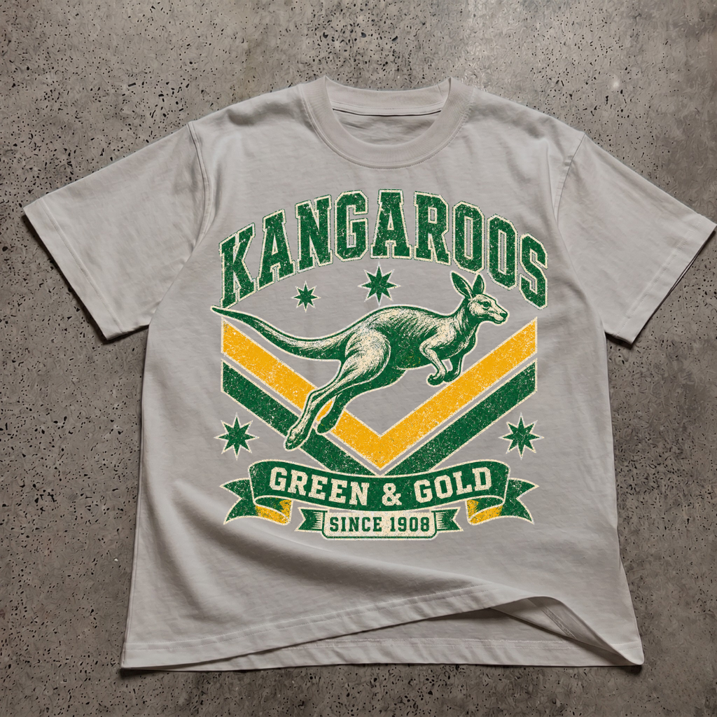 Kangaroos Green & Gold Since 1908 T-Shirt