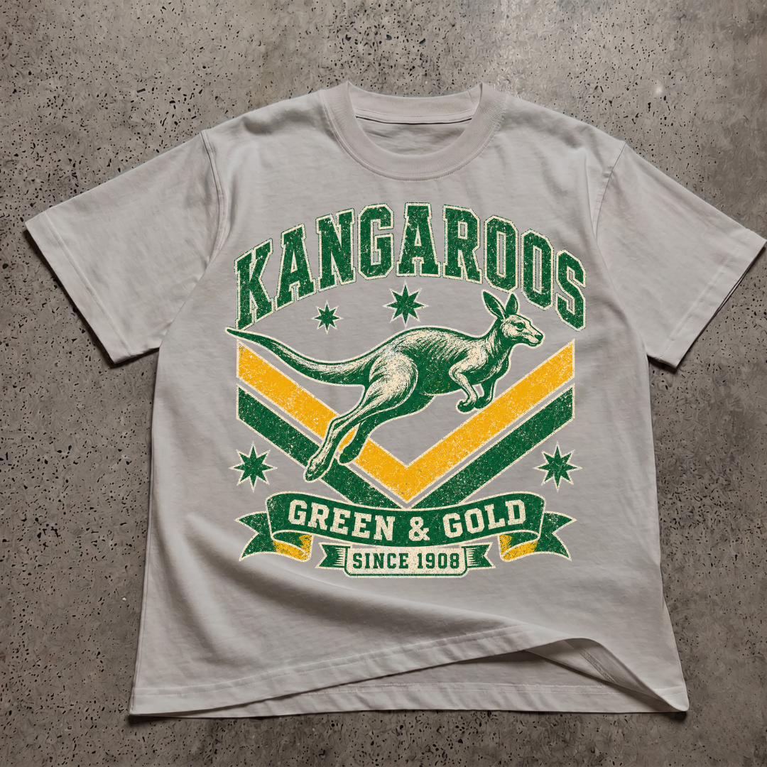 Kangaroos Green & Gold Since 1908 T-Shirt