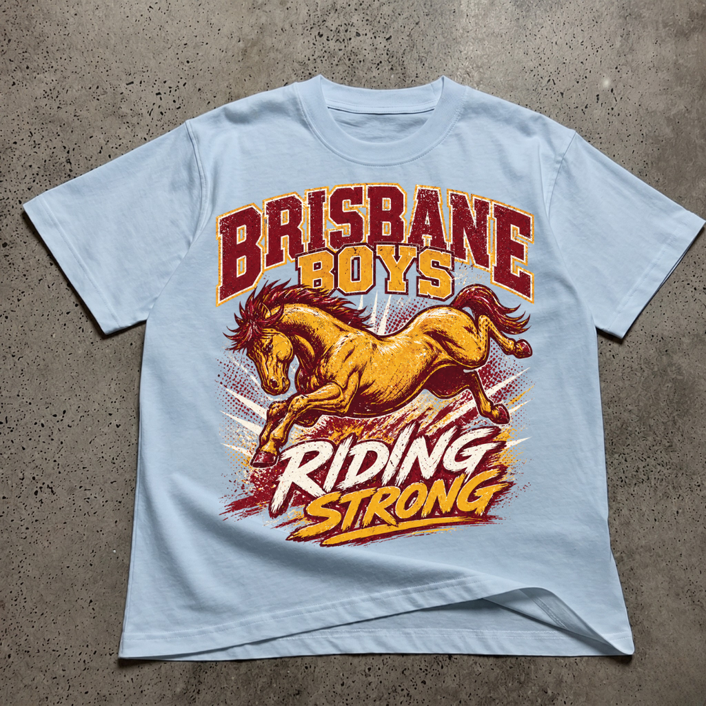 Brisbane Boys Riding Strong T-Shirt