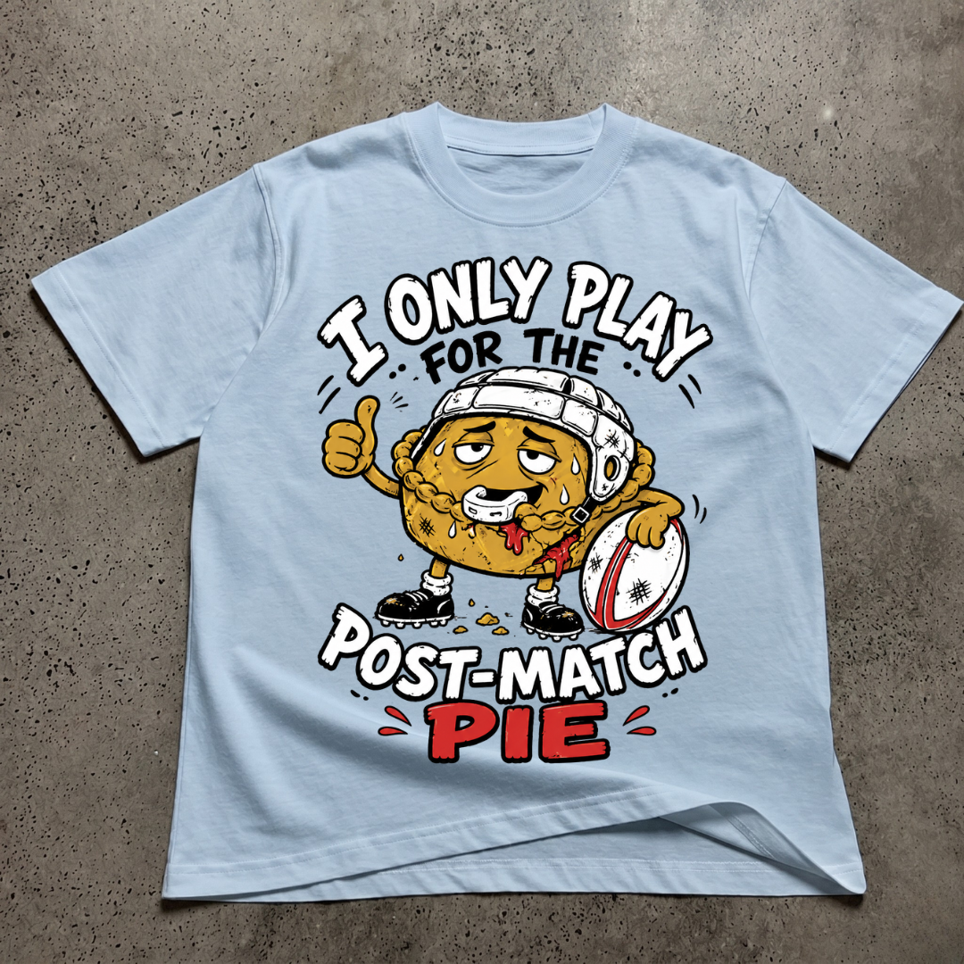I Only Play For The Post Match Pie T-Shirt