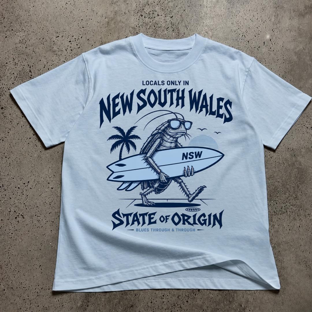 Locals Only  Nsw State Of Origin T-Shirt
