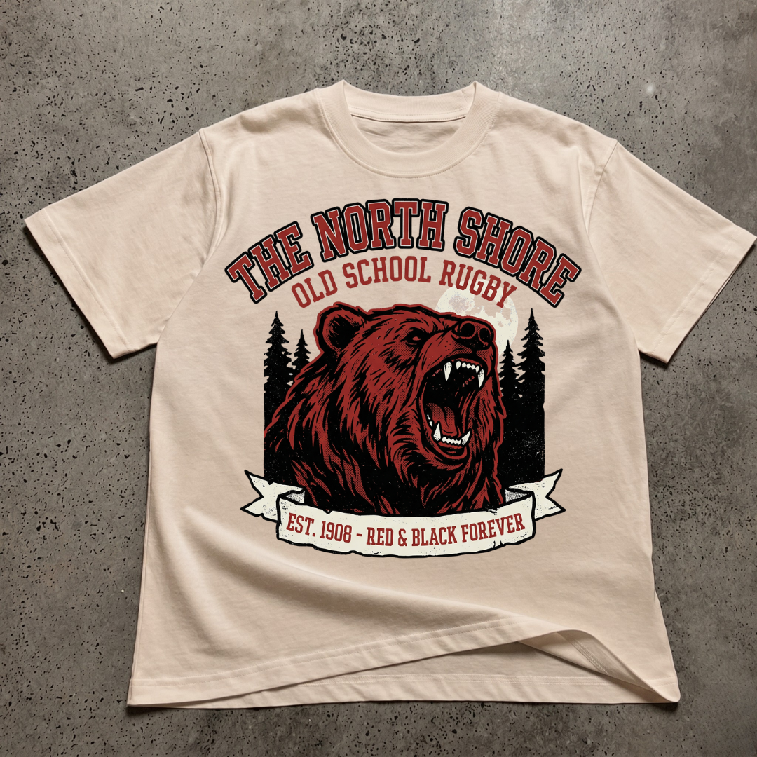 The North Shore Old School  T-Shirt