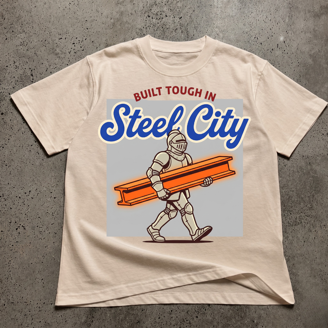 Built Tough In Steel City T-Shirt