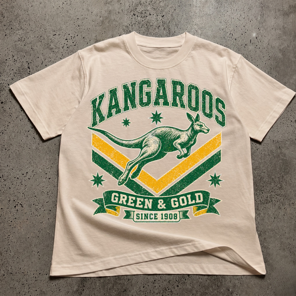 Kangaroos Green & Gold Since 1908 T-Shirt
