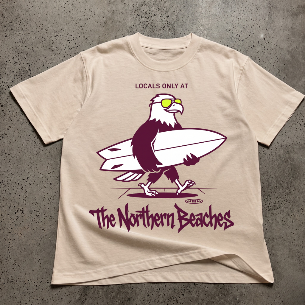 Locals Only At The Northern Beaches  T-Shirt