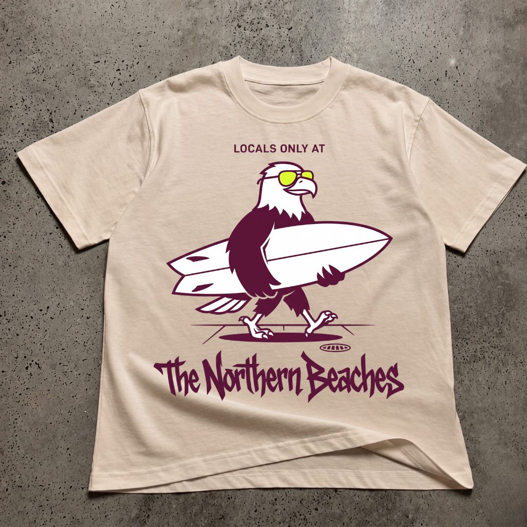 Locals Only At The Northern Beaches  T-Shirt