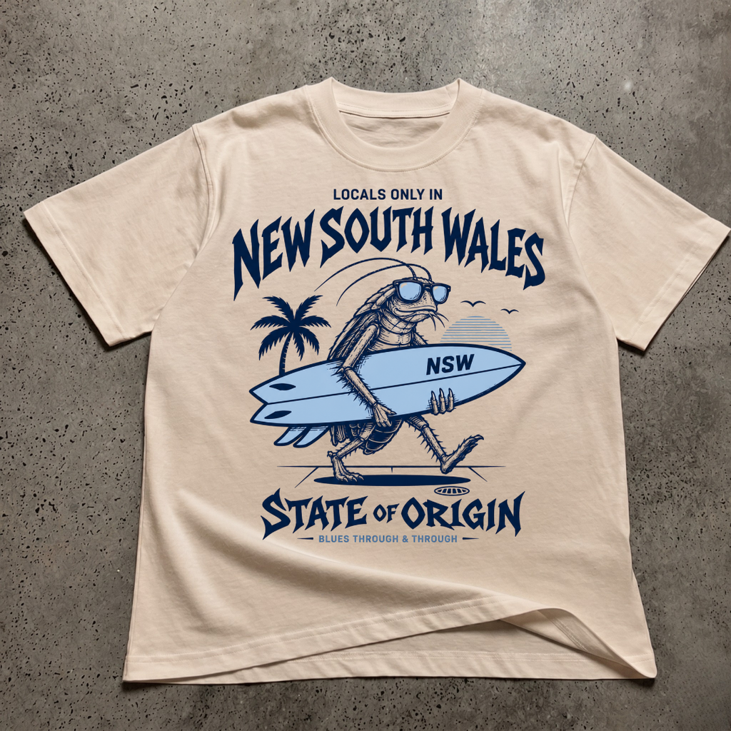 Locals Only  Nsw State Of Origin T-Shirt