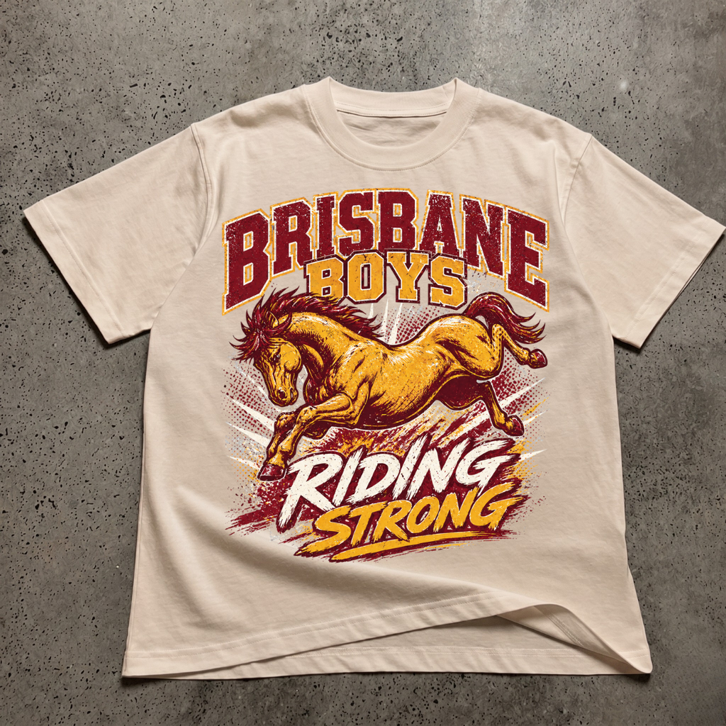 Brisbane Boys Riding Strong T-Shirt