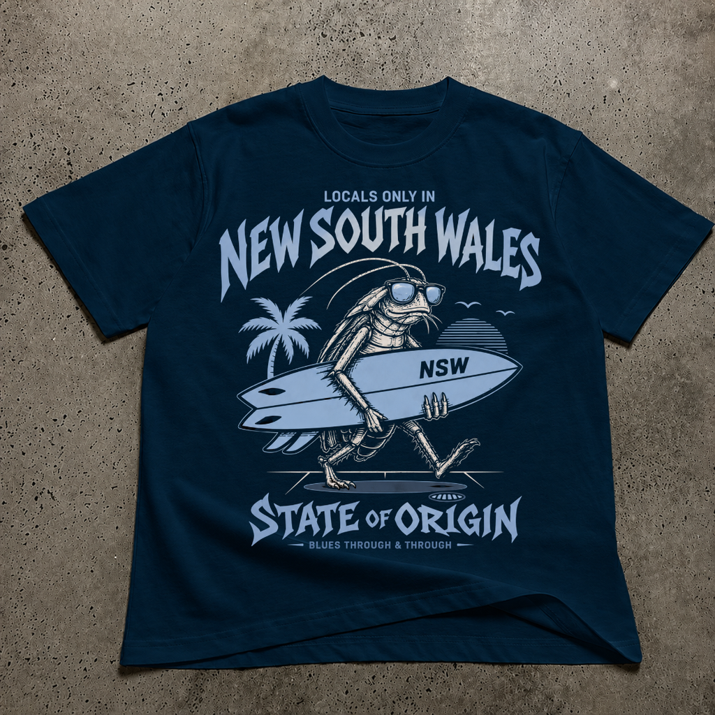 Locals Only  Nsw State Of Origin T-Shirt
