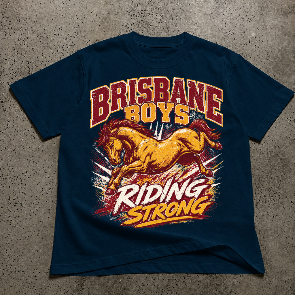 Brisbane Boys Riding Strong T-Shirt