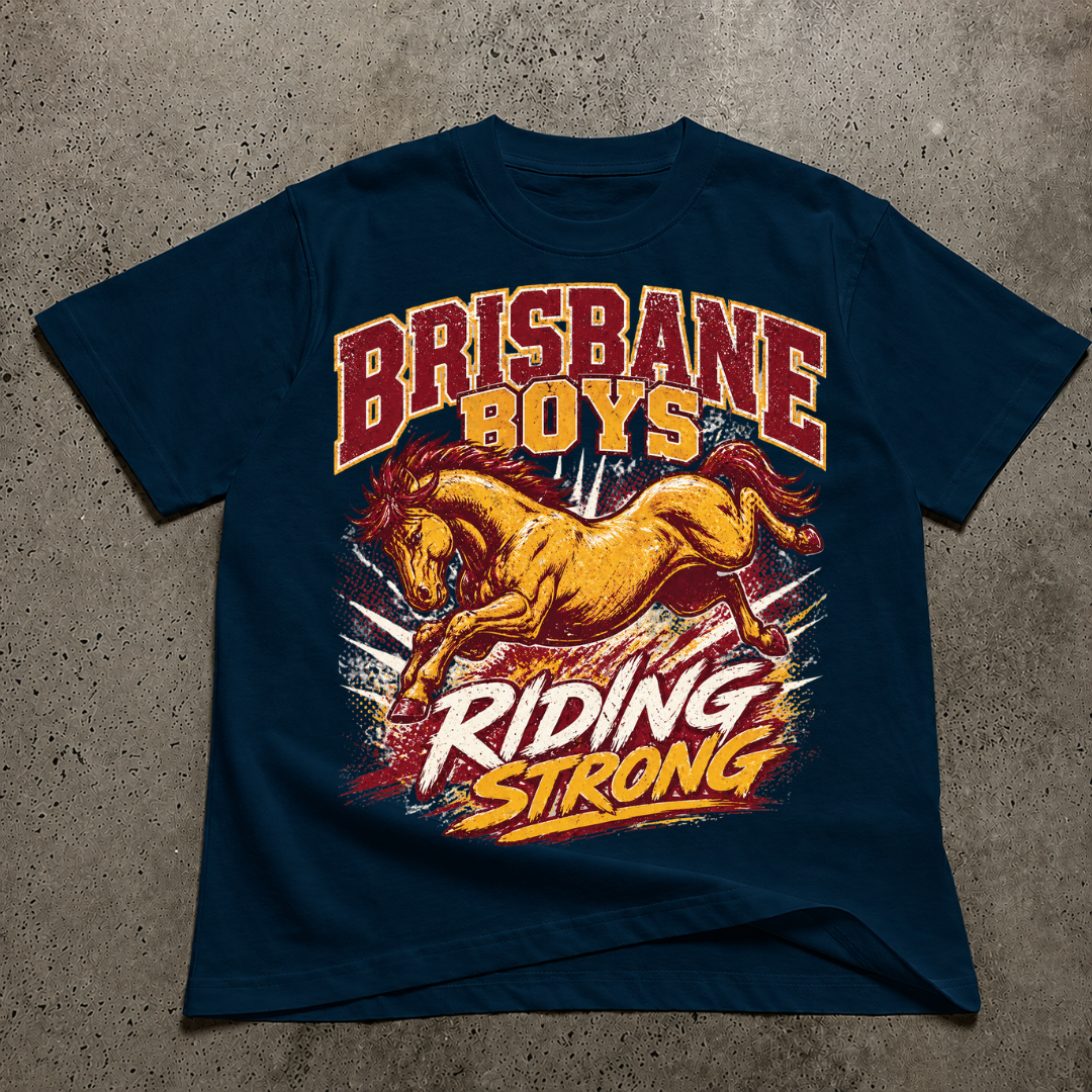 Brisbane Boys Riding Strong T-Shirt