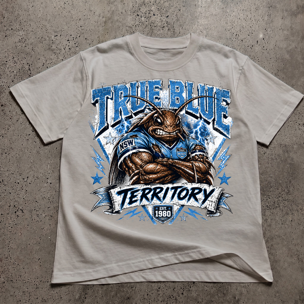 True Blue Cockroach T-Shirt