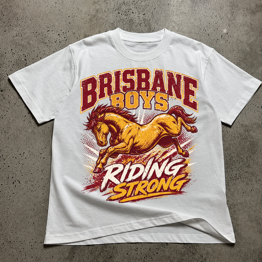 Brisbane Boys Riding Strong T-Shirt