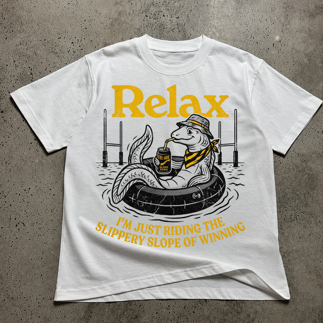 Relax Im Just Riding The Slippery Slope  T-Shirt
