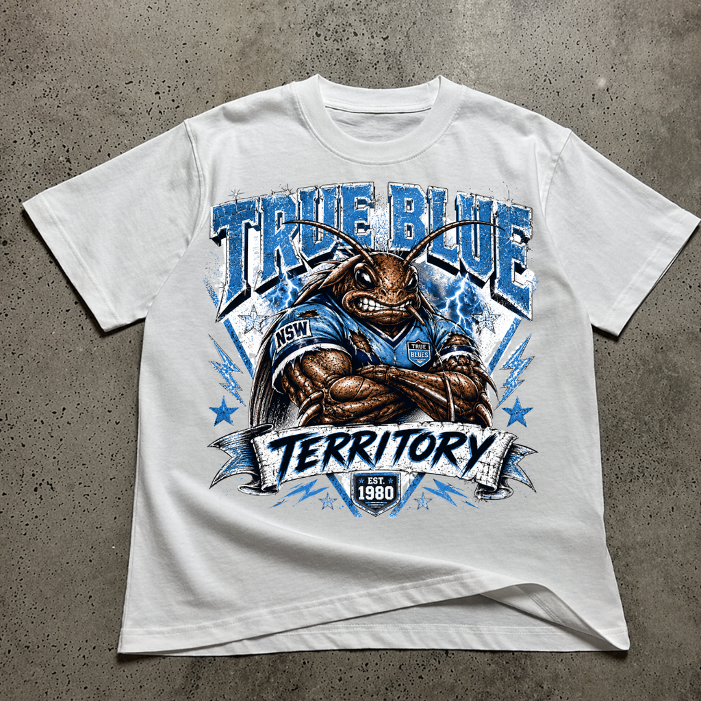 True Blue Cockroach T-Shirt