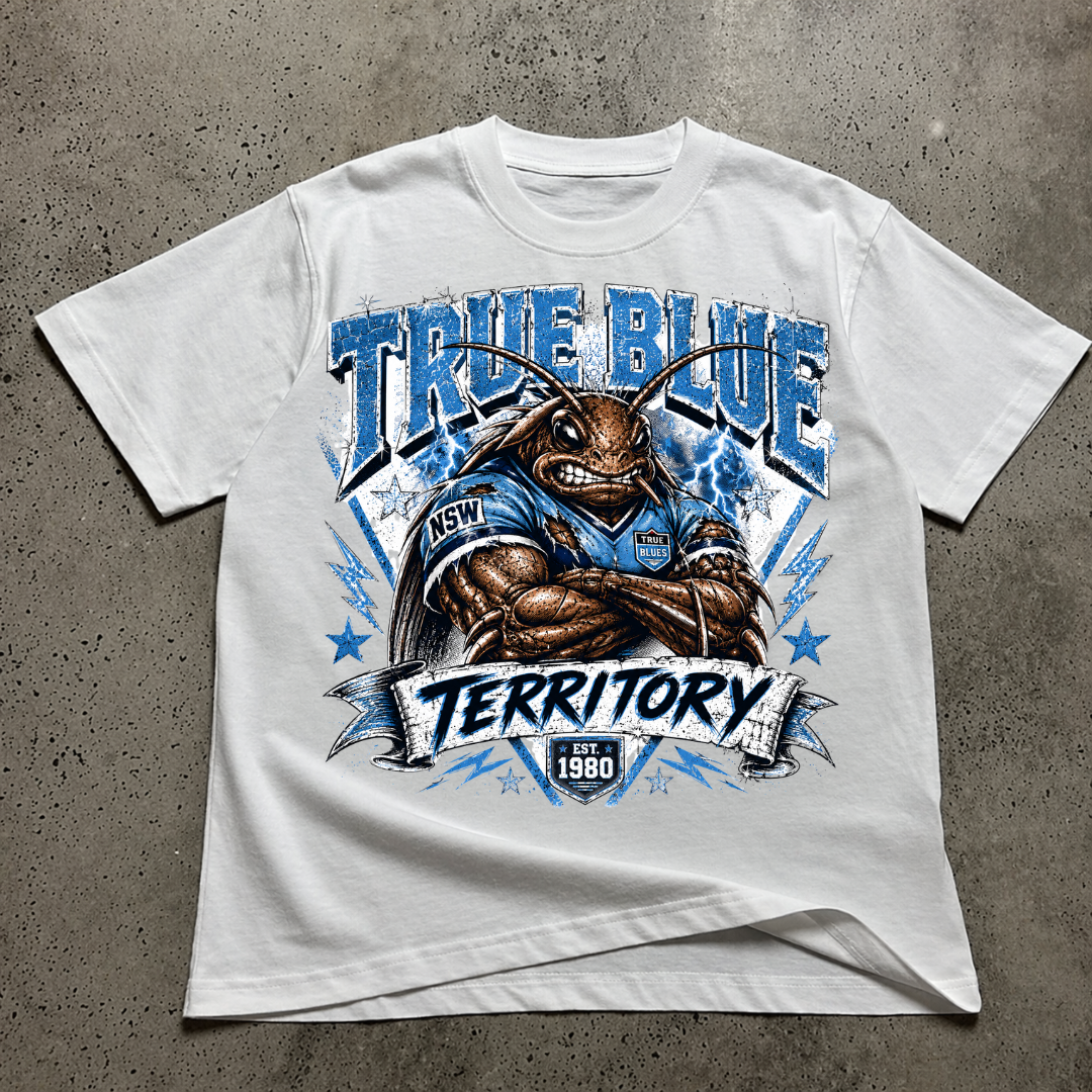 True Blue Cockroach T-Shirt
