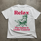 Relax The Game Is Under Control (Rabbit)  T-Shirt